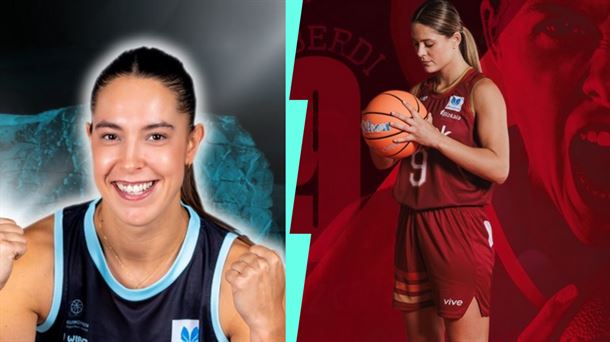 Lara Gonzalez eta Marta Alberdi. Irudiak: IDK Euskotren eta Lointek Gernika. 