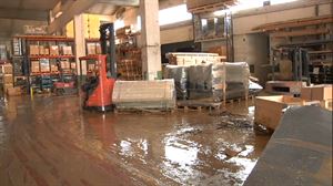 Las trombas de agua causan problemas e inundaciones en el interior de Gipuzkoa