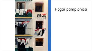 Hogar Pamplonica, San Fermin 2025 jaiak iragarriko dituen kartela
