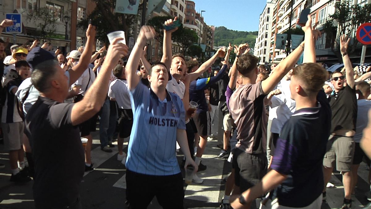 Bilbo, arratsaldean. EITB Mediaren bideo batetik ateratakirudia.  