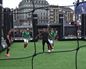 Ambiente inmejorable en el partido Basque Legends vs. UEFA Legends, previo a la final de esta noche