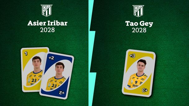 Asier Iribar eta Tao Gey. Irudia: Bidasoa Irun
