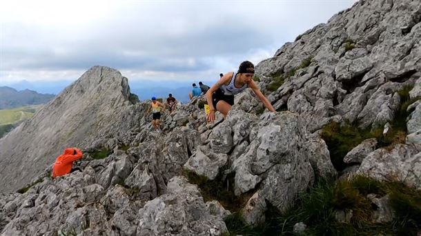 Carrera de montaña
