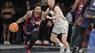 El Baskonia entra a los play-off tras doblegar al Bilbao Basket en el derbi (100-97)