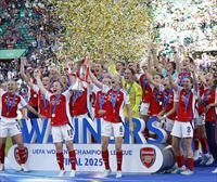 Arsenalek bereganatu du Txapeldunen Liga, eta bukatu da Barçaren erreinaldia Europan