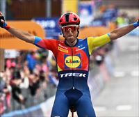 Carlos Verona se lanza a 40 km de la meta para hacerse con la 15ª etapa del Giro