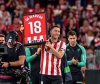 De Marcos: ''He sido un privilegiado y ha sido una maravilla defender la camiseta del Athletic en San Mamés''