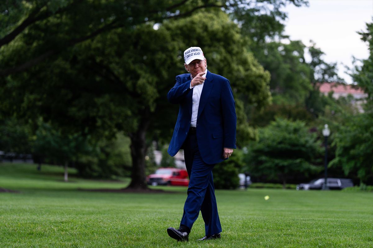 Trump. Foto: EFE
