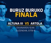 Jokin Altuna busca su cuarta txapela manomanista en la primera gran final de Iñaki Artola