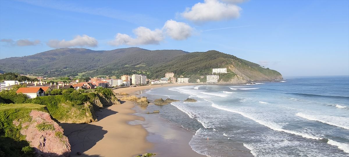 Playa de Bakio. Foto: Jabier Sarriugarte. 