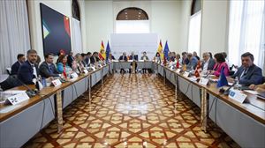Reunión preparatoria de la Conferencia de Presidentes de Barcelona, en Madrid. Foto: EFE