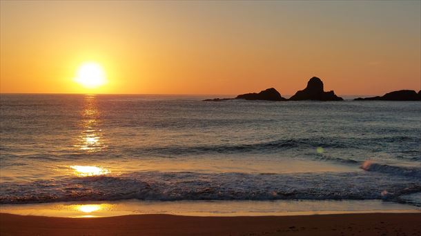 Amanecer en Ondarroa