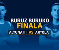 Jokin Altunak laugarren txapela nahi du Buruz Burukoan; Artolak, aldiz, bere lehenengoa