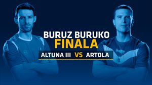Jokin Altunak laugarren txapela nahi du Buruz Burukoan; Artolak, aldiz, bere lehenengoa