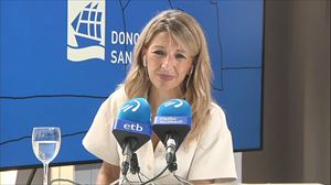 Yolanda Díaz, entrevistada en Radio Euskadi