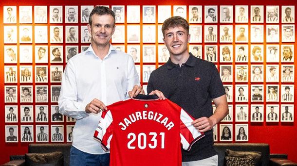 Jon Uriarte y Mikel Jauregizar. Foto: Athletic Club