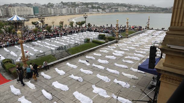 San Sebastián pide el fin del ataque a Gaza
