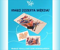Lortu zure marrazkia daraman Go!azen telesailaren toalla! 