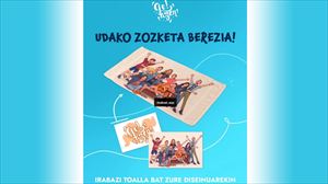 Lortu zure marrazkia daraman Go!azen telesailaren toalla! 