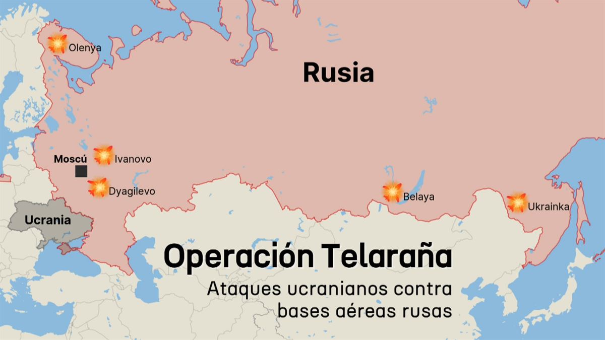 Así se tejió la Operación Telaraña, el mayor ataque de Ucrania sobre Rusia desde el inicio de la guerra
