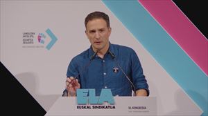 Mitxel Lakuntza, reelegido secretario general de ELA con el 90,37 % de los votos