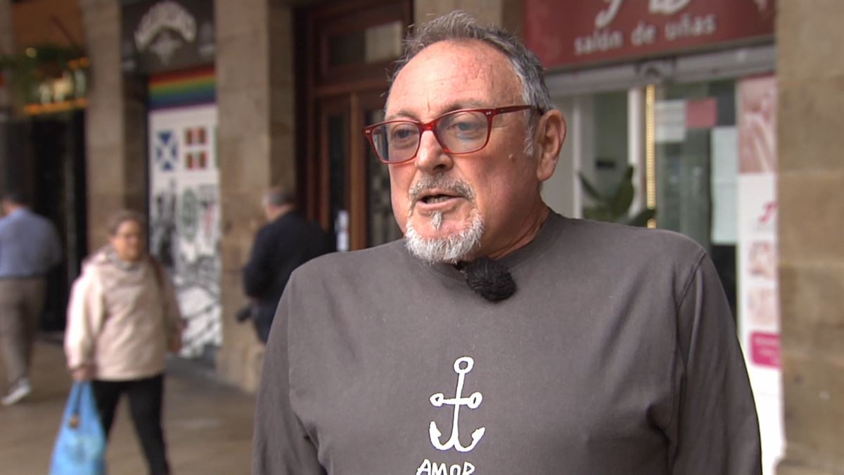 Jesus Sanchez. EITB Mediaren bideo batetik ateratako irudia. 