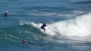 Surfistas. Foto de archivo: Fernando Fano