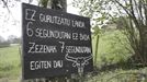 Kontuz! Azkarra izan behar duzu zelaia gurutzatzeko orduan