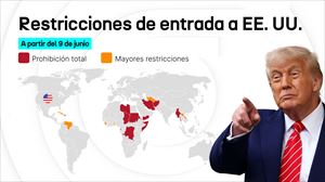 Trump prohibirá la entrada de ciudadanos de unos 12 países y limitará la de otros 7 a partir de este lunes
