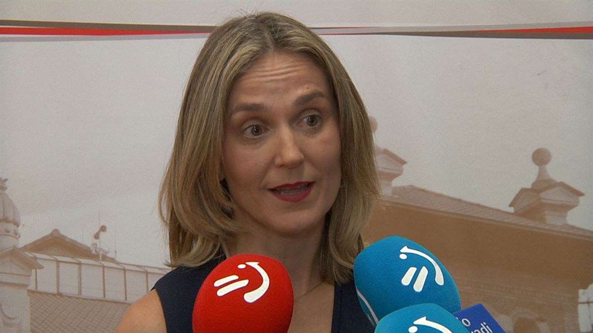 Leire Artola. EITB Mediaren bideo batetik ateratako irudia. 