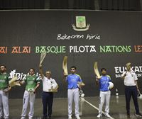 Jai Alaiko Nazioen Ligako Euskadi vs Espainia partidaren laburpena 