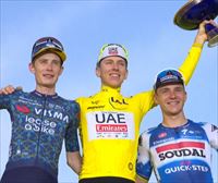 Pogacar, Vingegaard y Evenepoel miden fuerzas en el Dauphiné con el Tour de fondo
