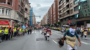 Arranca la manifestación convocada por Gure Esku por el derecho a decidir