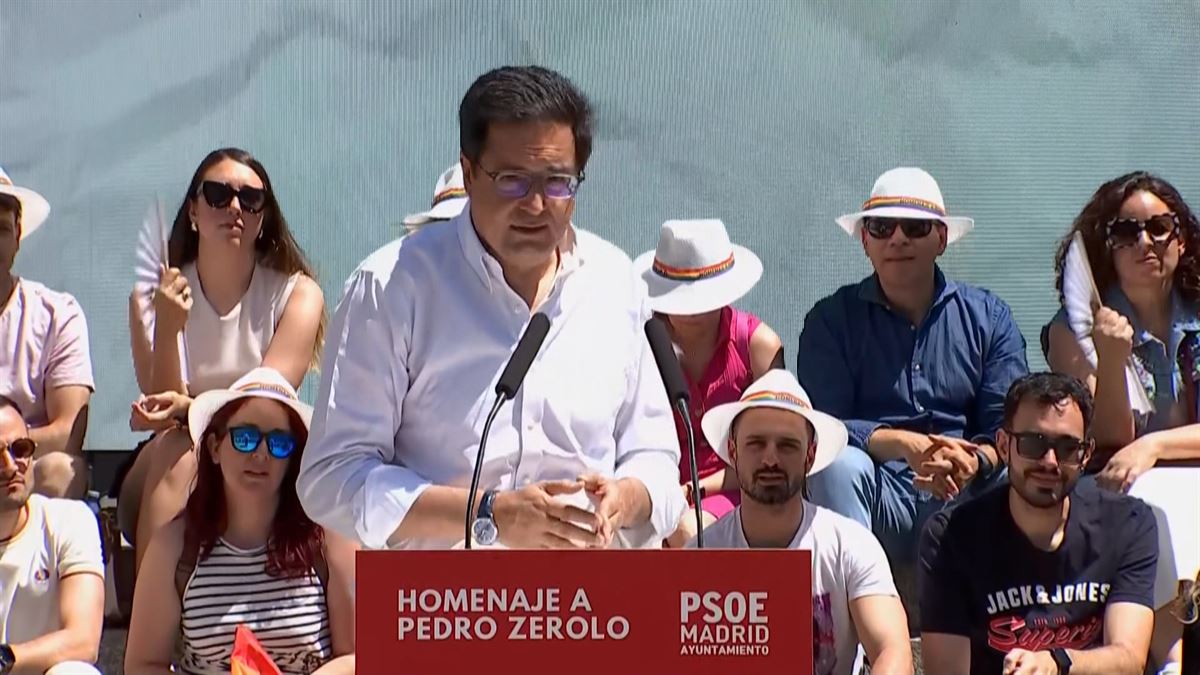 Oscar Lopez, Tranformazio Digitalerako eta Funtzio Publikorako ministroa. Bideotik hartutako irudia.