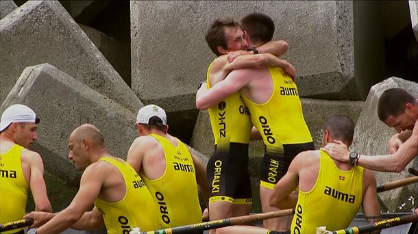 Orio y Arraun Lagunak, campeones de España de traineras