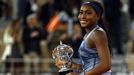 2025eko Roland Garroseko Sabalenka vs. Gauff (7-6, 2-6, 4-6) finaleko laburpena eta tanto onenak