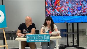 La movilización de Bilbao refleja una voluntad firme a favor de la soberanía, según Gure Esku