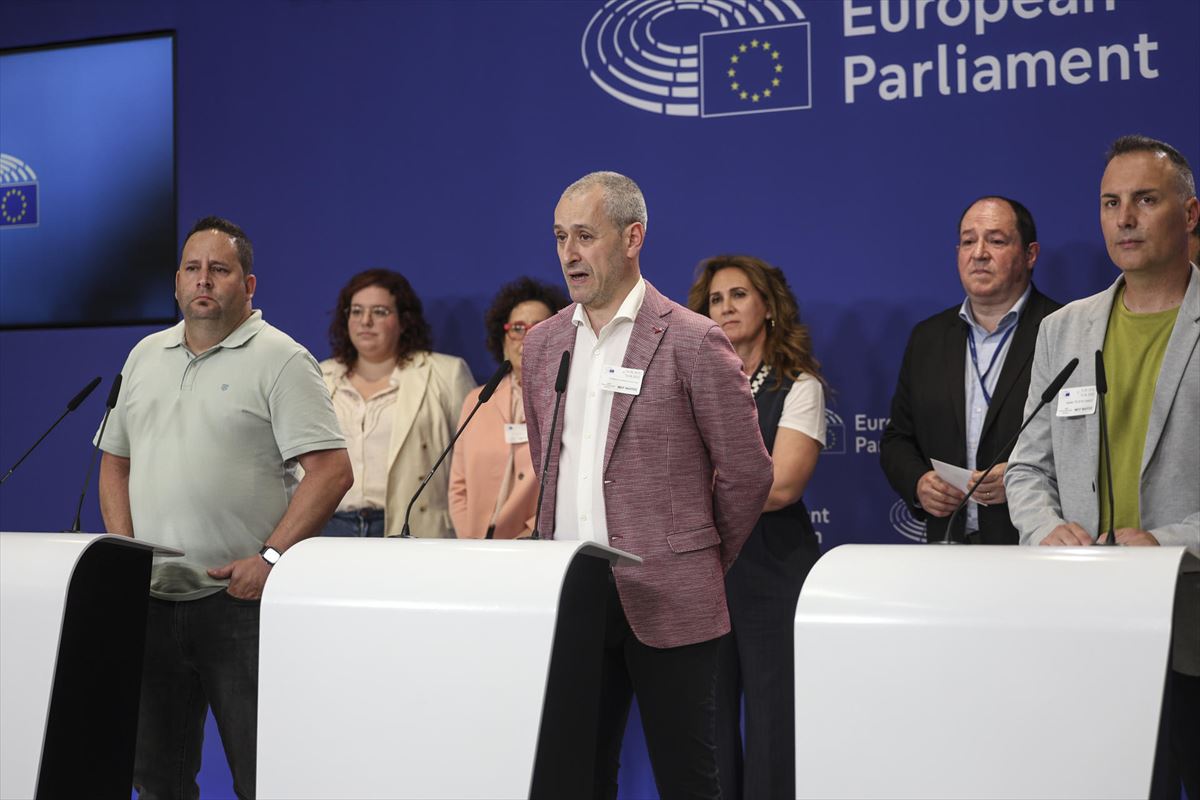 BSH Ezkirotzeko enpresa-batzordea, Bruselan. Argazkia: EFE