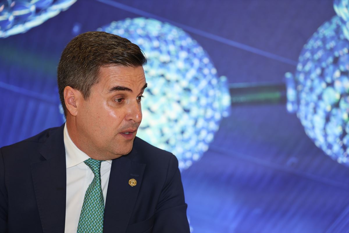 Mikel Jauregi Industria sailburua, gaur, Industria Planaren aurkezpen ekitaldian