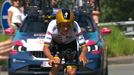 Dauphine Kriteriumeko 4. etapako erlojupekoaren laburpena eta momentu esanguratsuenak