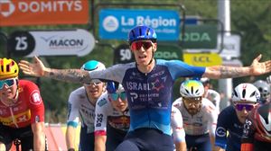 Jake Stewart izan da azkarrena Maconeko esprintean, Dauphine Kriteriumean, eta Evenepoelek lider jarraitzen du