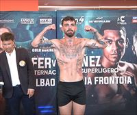 Pisaketa gaindituta, Jon Fernandez prest dago borrokatzeko