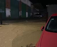 Noche de inundaciones y riadas en varios puntos de Gipuzkoa