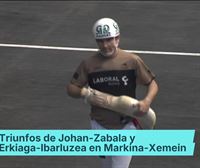 Victorias de Johan-Zabala y Erkiaga-Ibarluzea en el Grand Slam de Markina-Xemein