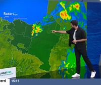 ''Las tormentas se han creado por el contraste del calor de estos días y el aire frío de la atmósfera''