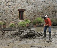 La Diputación de Gipuzkoa activará una mesa de trabajo para valorar los daños causados por las inundaciones