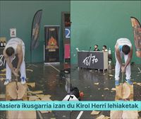 Hasiera ikusgarria izan du harri-jasotzea eta aizkolaritza uztartzen dituen lehiaketak