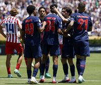 PSG aise nagusitu zaio Atletico Madrili (4-0), eta Bayernek erakustaldia eman du Aucklanden kontra (10-0)
