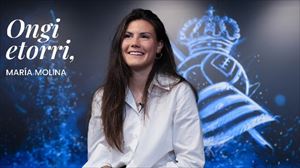 María Molina, jugadora de la Real Sociedad