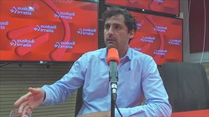 El portavoz del PP en Juntas Generales de Gipuzkoa, Mikel Lezama. Foto: Euskadi Irratia